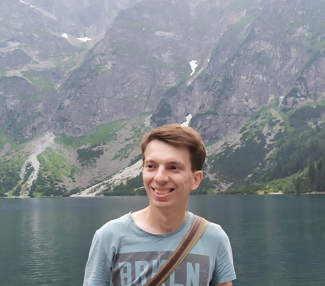 Volodya and mountains in Poland